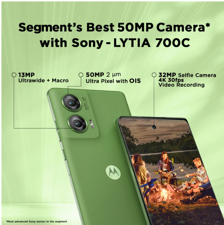 MOTOROLA Edge 50 Fusion (Forest Green, 256 GB) (12 GB RAM) 2