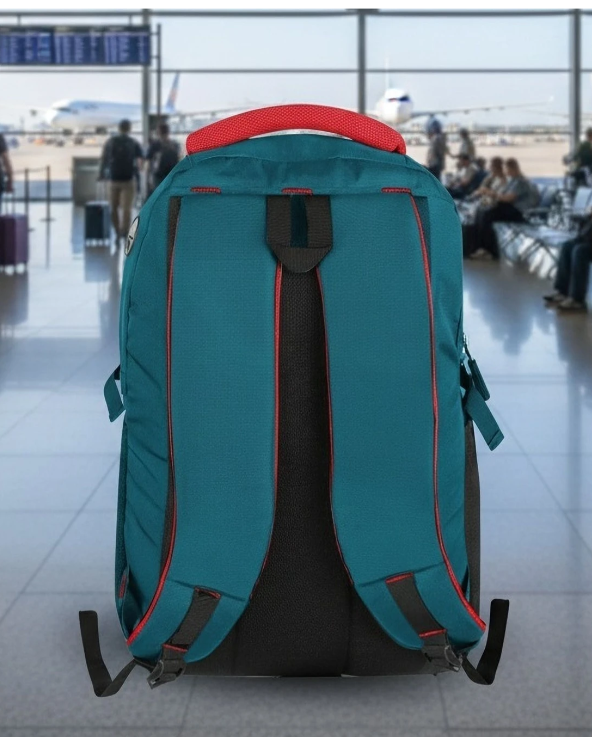 PROVOGUE Large 35 L Laptop Backpack P-005 (Blue, Red) 4