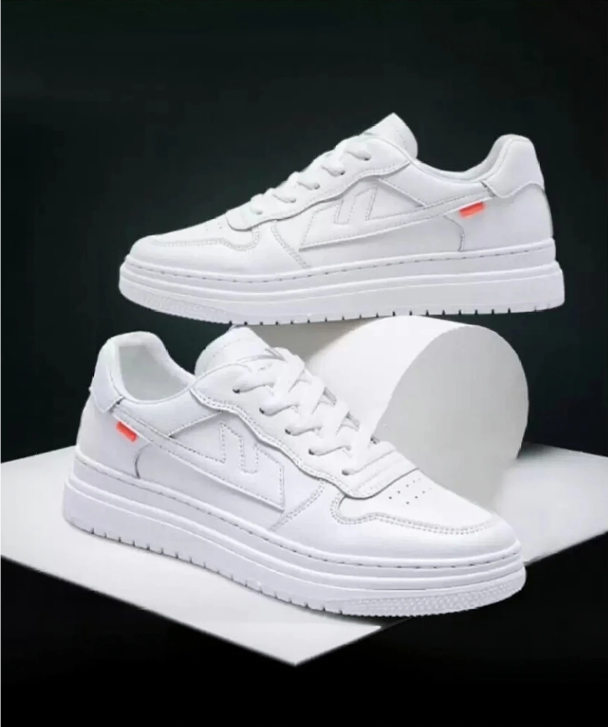 URBANBOX Sneakers For Men (White , 8) 1