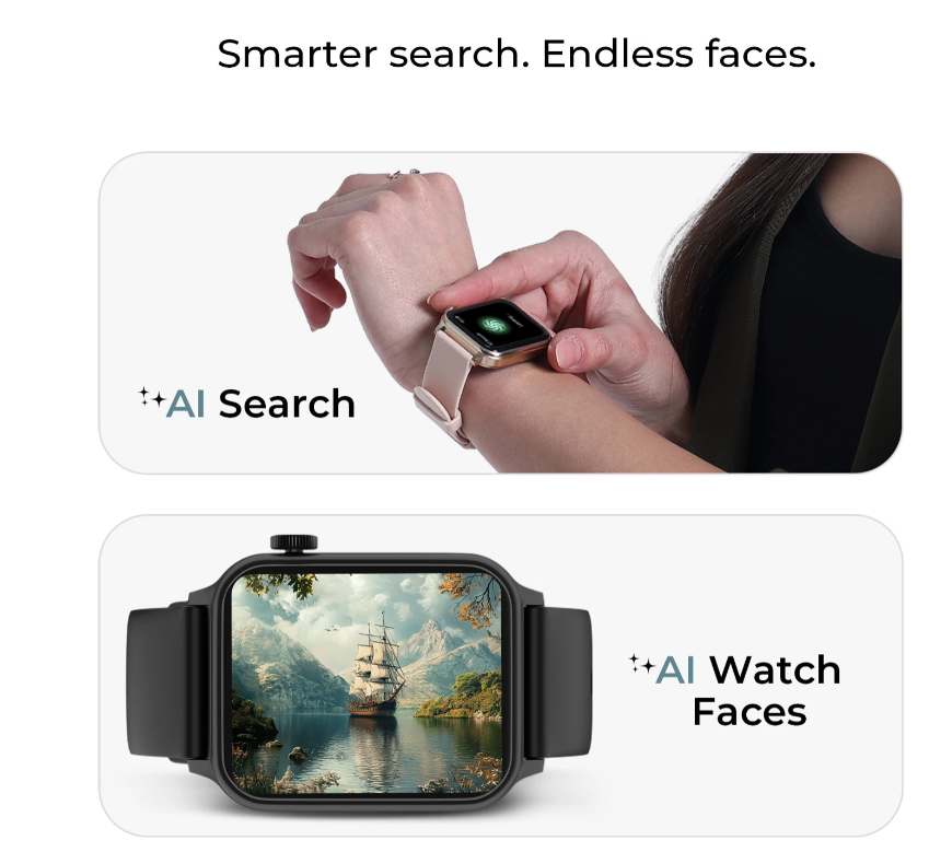 Noise Pulse Hyper, 21 Days Battery, 1.85 Display, AI Watch Faces,1 ATM Water Resistant Smartwatch (Jet Black Strap, Regular) 2